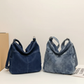Denim Canvas Tote
