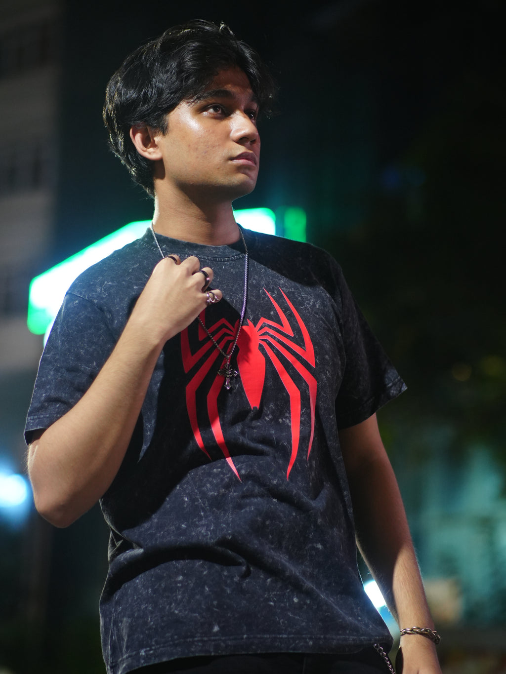 Spidy-Sense - Black Acid Wash