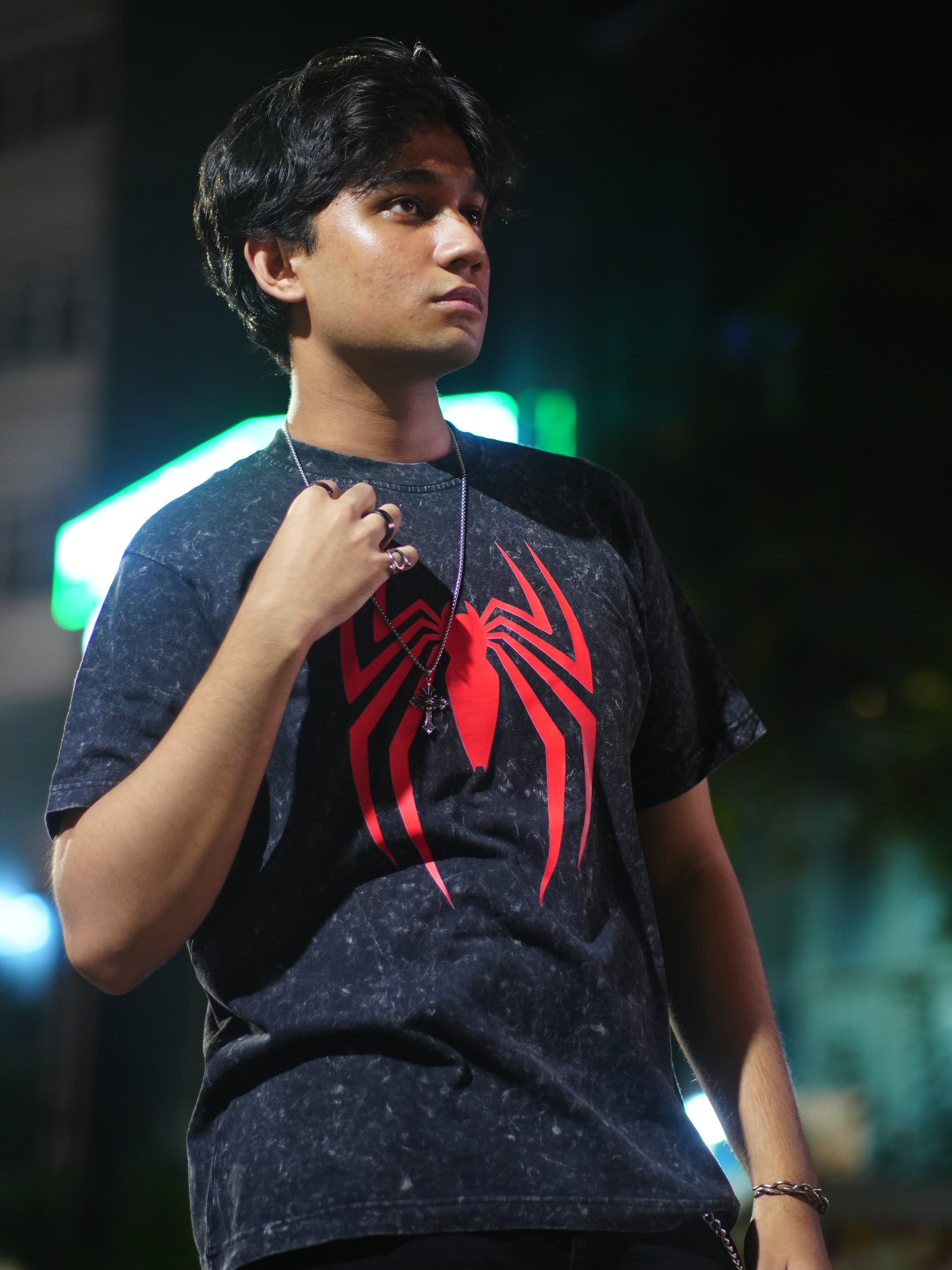 Spidy-Sense - Black Acid Wash