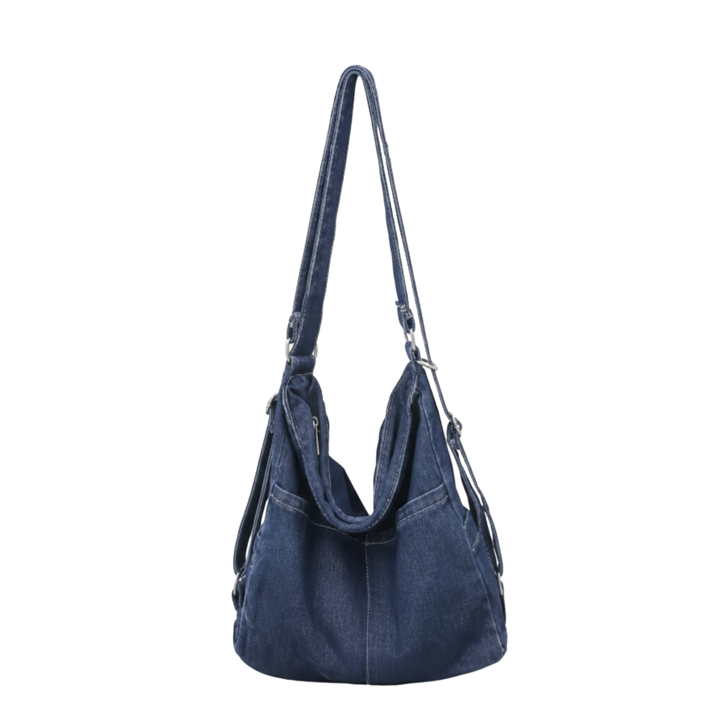 Denim Canvas Tote