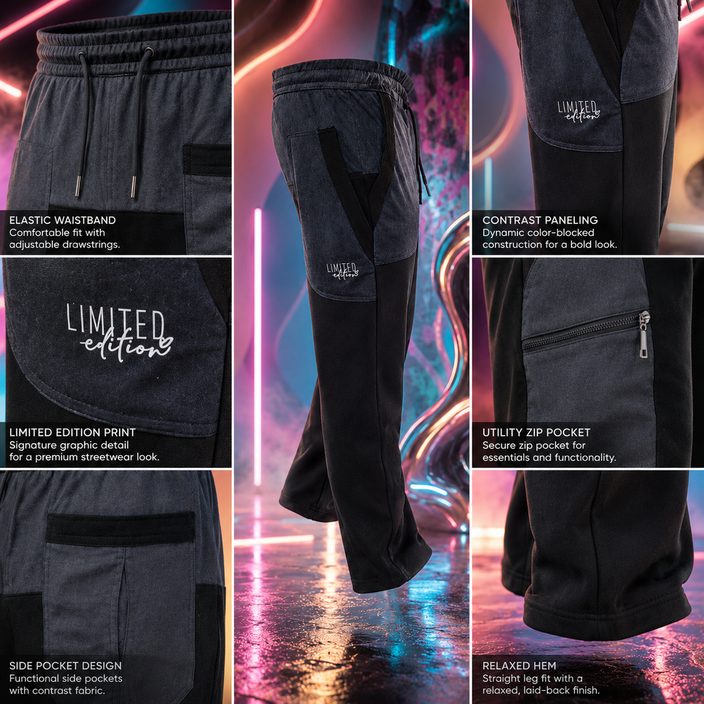 SHADOW JOGGERS - BLACK