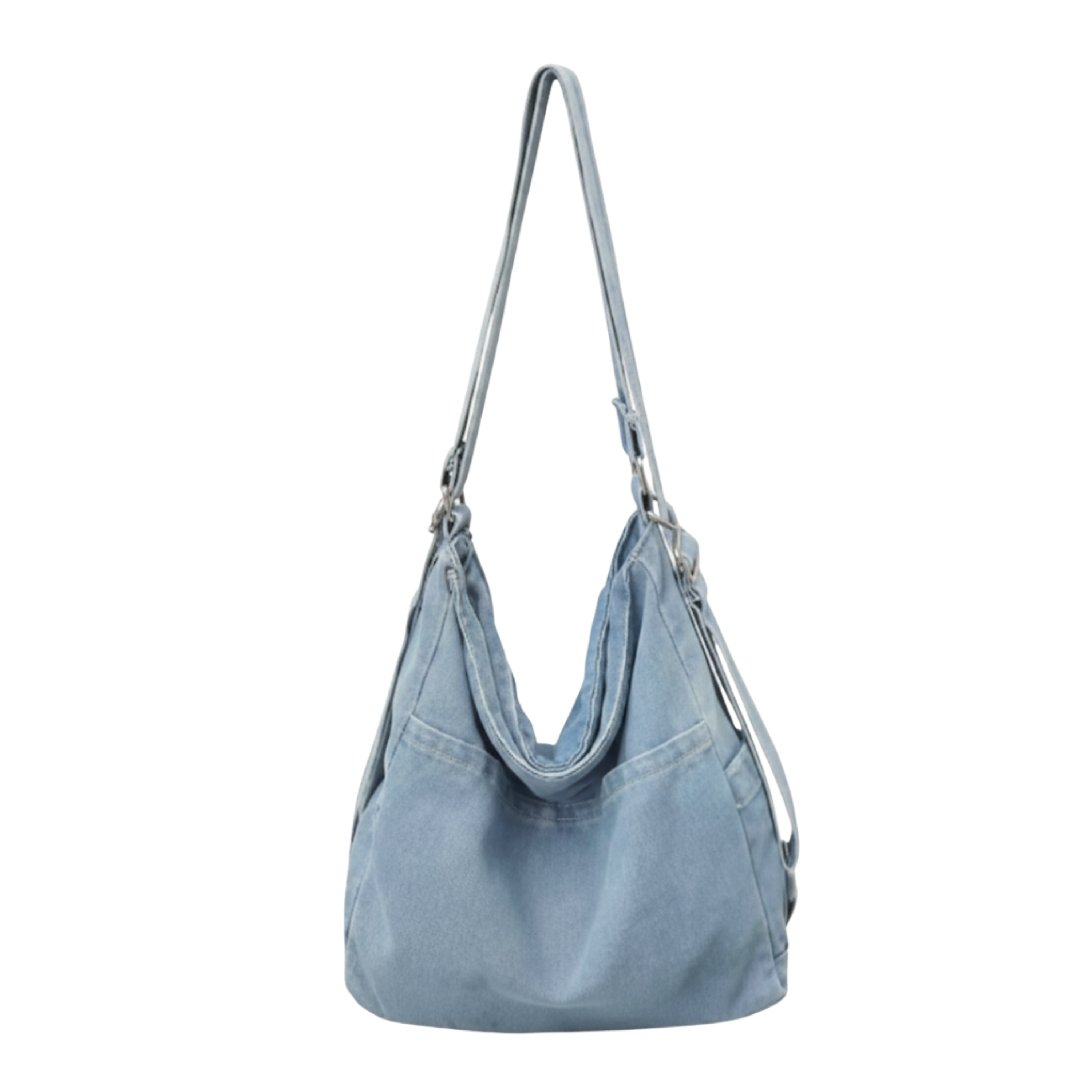 Denim Canvas Tote