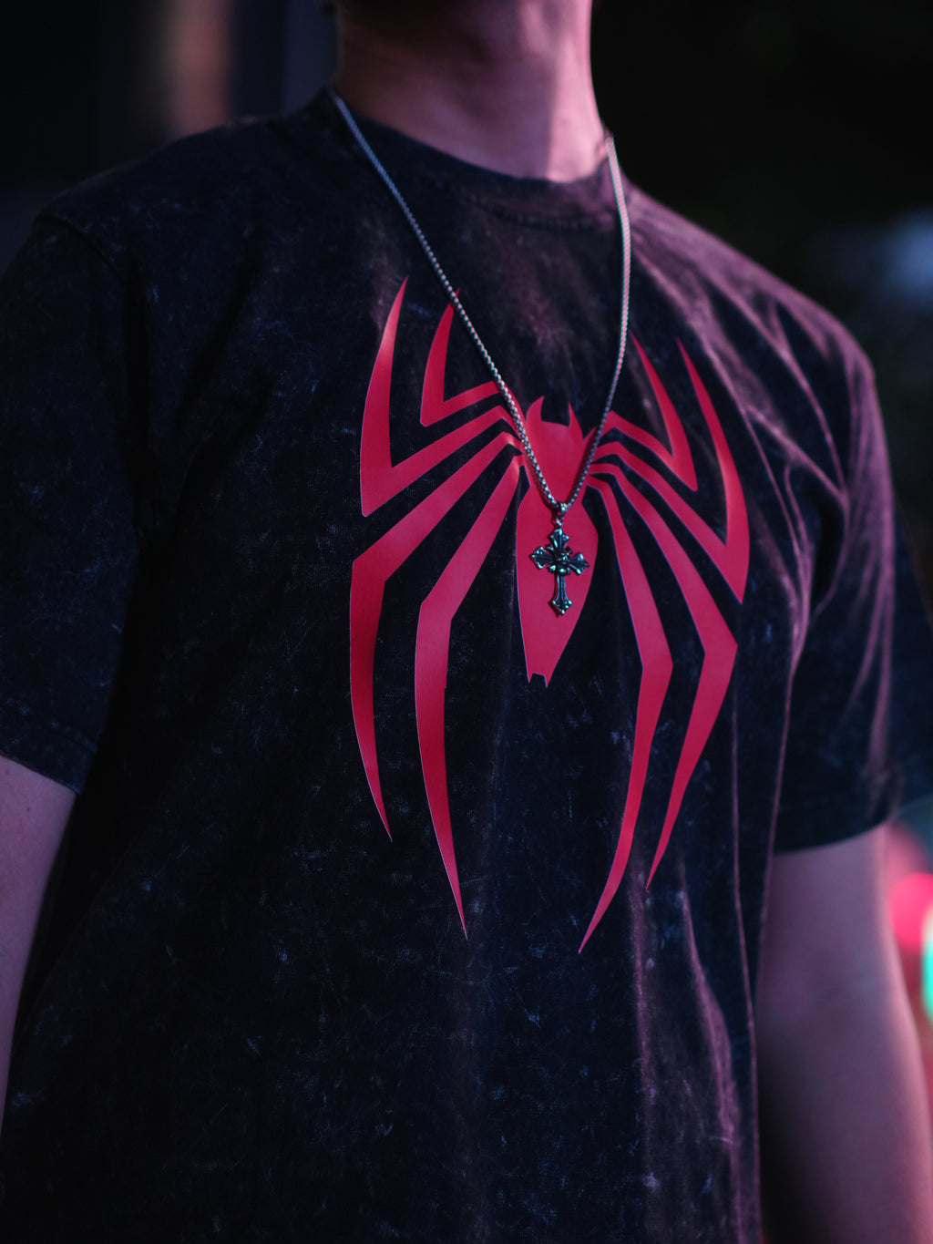 Spidy-Sense - Black Acid Wash