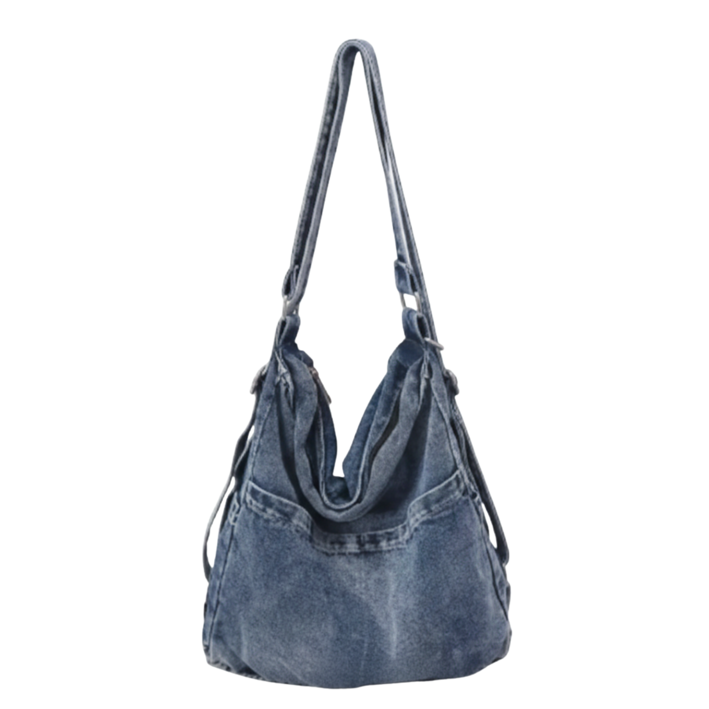 Denim Canvas Tote
