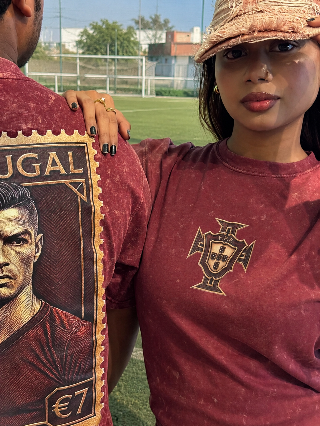 PORTUGAL - ACID WASH DROP SHOULDER