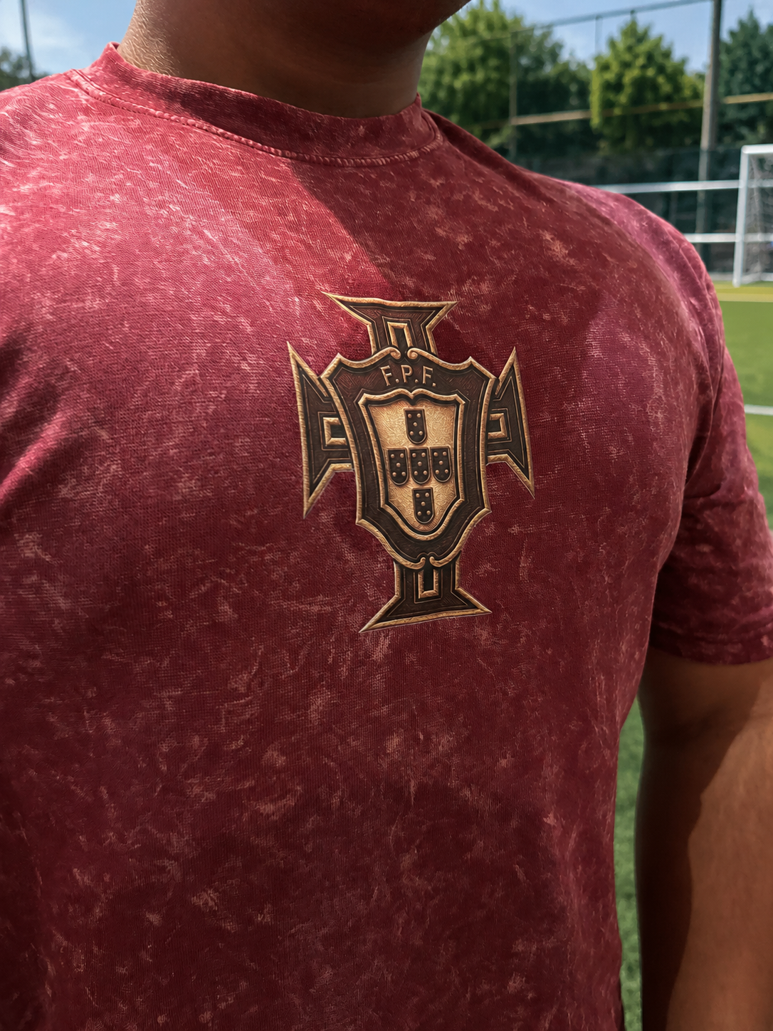 PORTUGAL - ACID WASH DROP SHOULDER