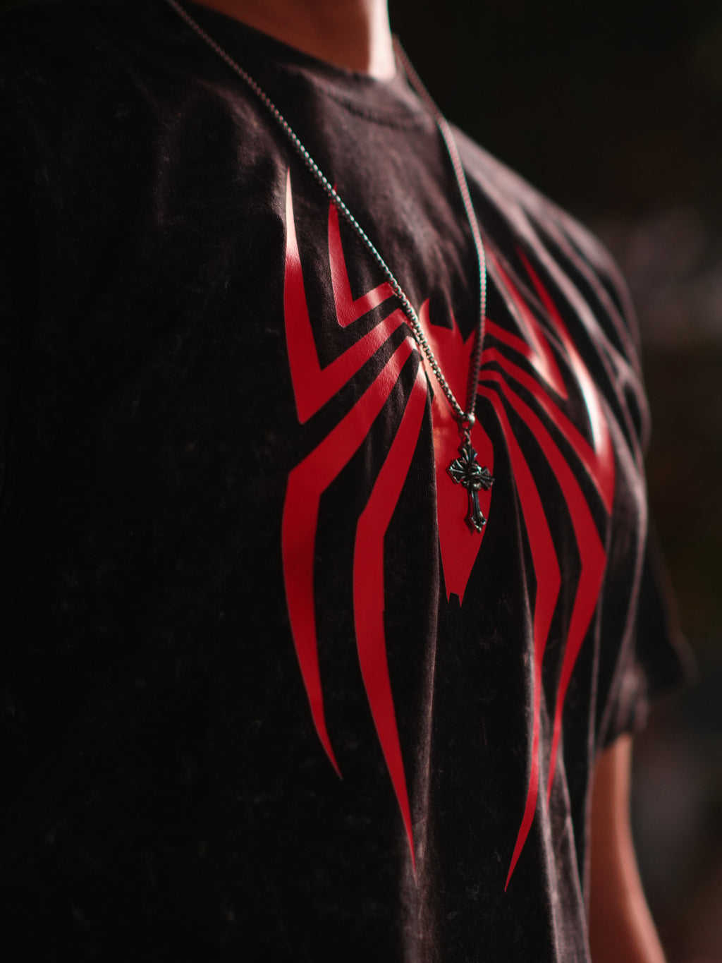 Spidy-Sense - Black Acid Wash
