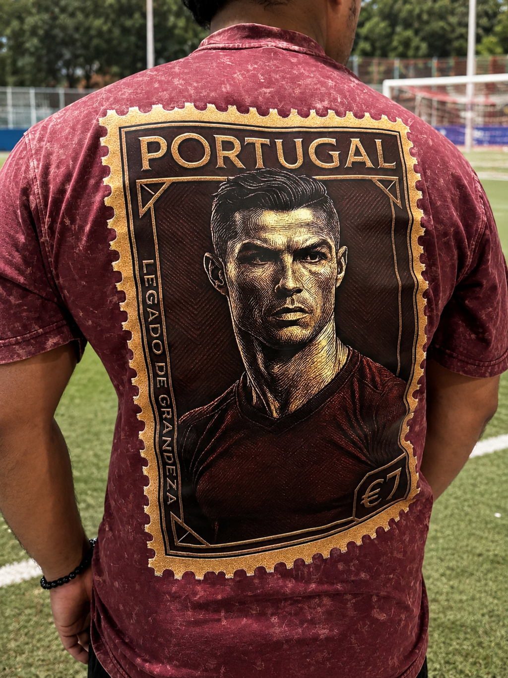 PORTUGAL - ACID WASH DROP SHOULDER